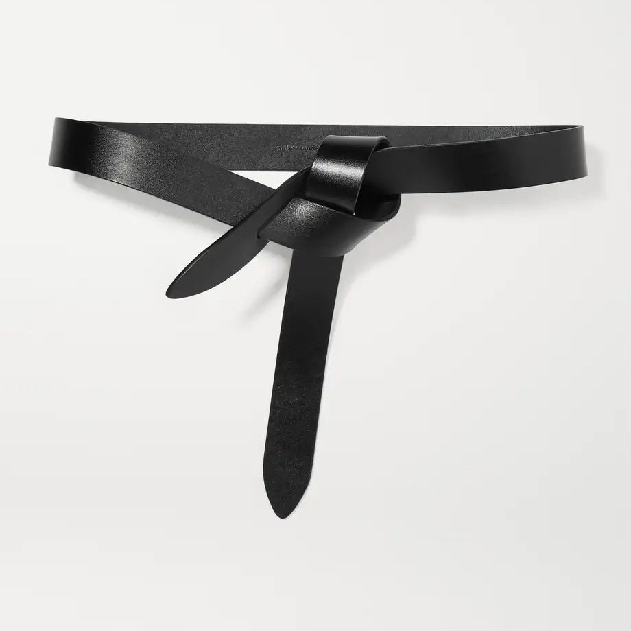 Isabel Marant "Lecce" Tie Belt in Black, size Medium (fits size Small)