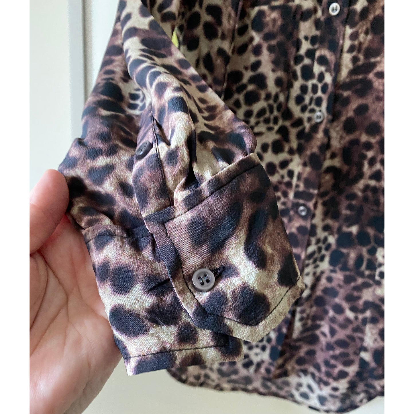 Isabel Marant Etoile "Jemet" Leopard Print Top, size "0" (XS)