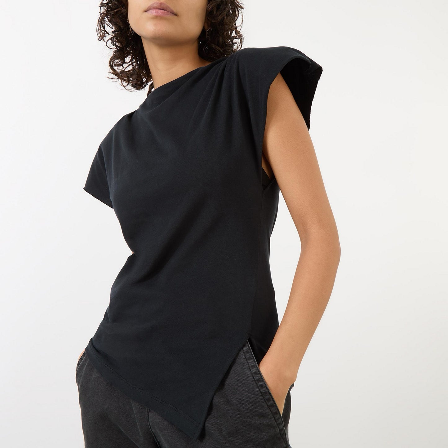 Isabel Marant Black "Sebani" Top, size Small