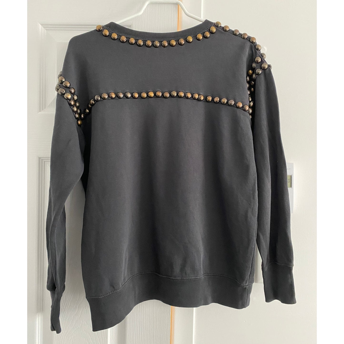 Sweat-shirt clouté Isabel Marant « Scotty », taille 34 (convient à la taille 0/2)