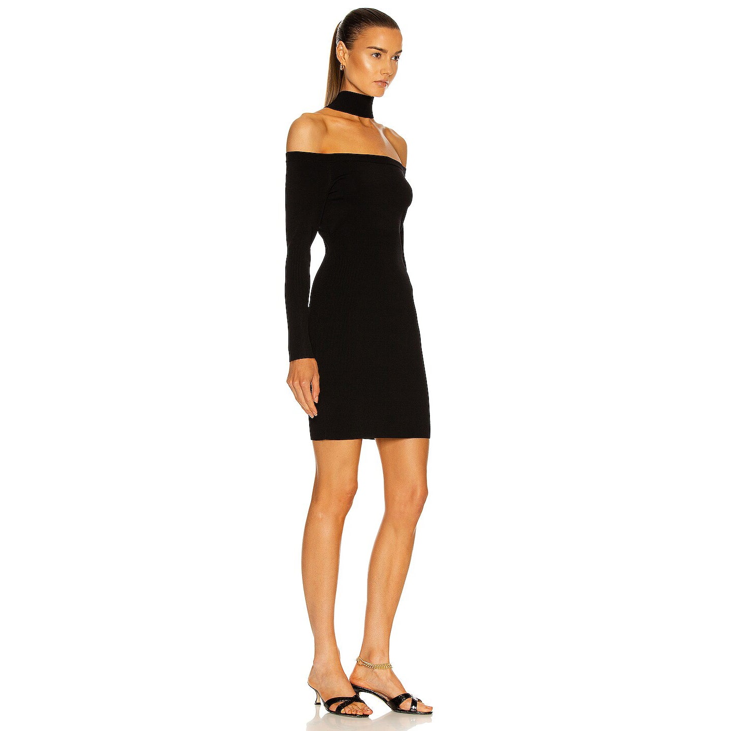 Jonathan Simkhai "Juliana" Cutout Neckline Dress, size Small (fits XS/S)