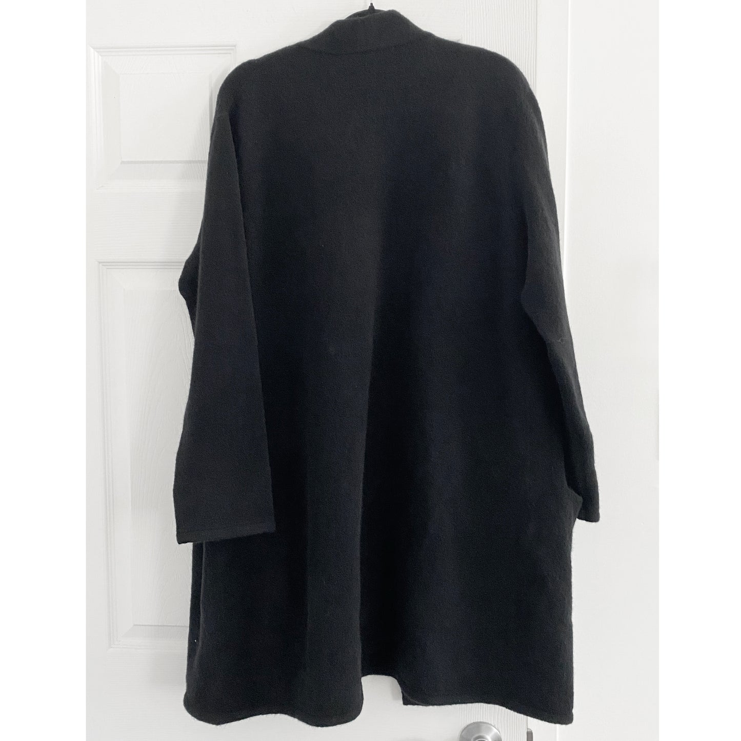 Jenni Kayne Sweater Coat in Black, size XL