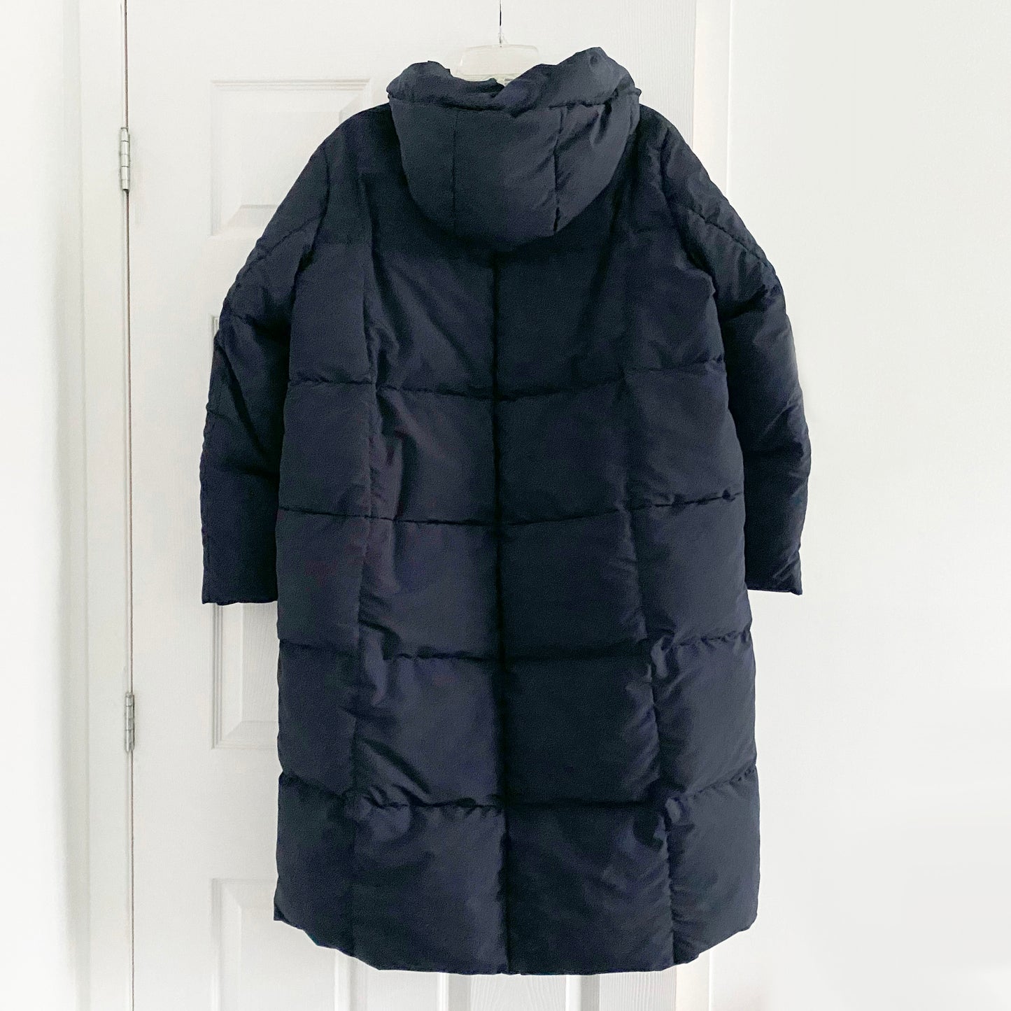 Jil Sander+ Down Coat in Navy, size 34 (size small)