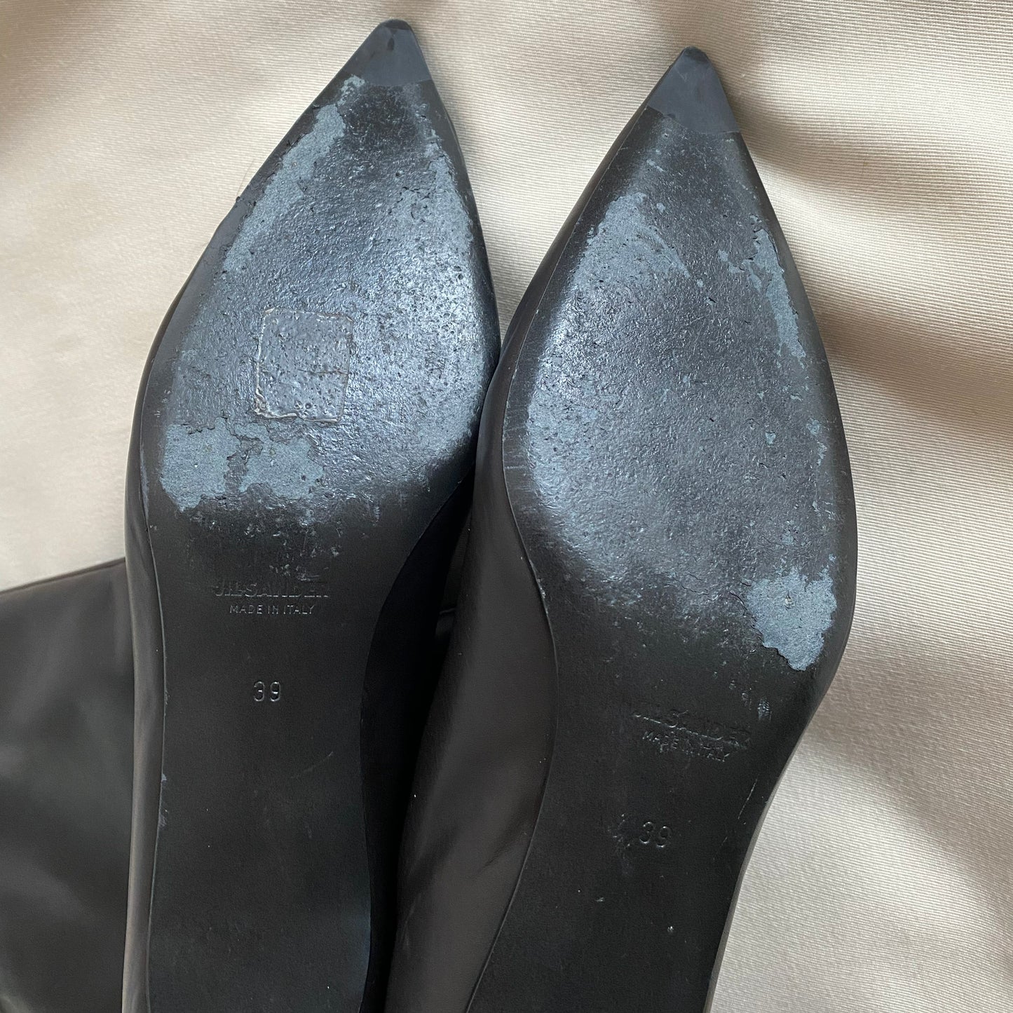 Jil Sander Pointed Toe Boots, size 39 (fits like 8.5)