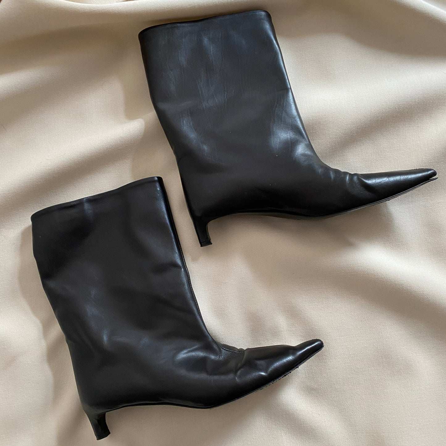 Jil Sander Pointed Toe Boots, size 39 (fits like 8.5)