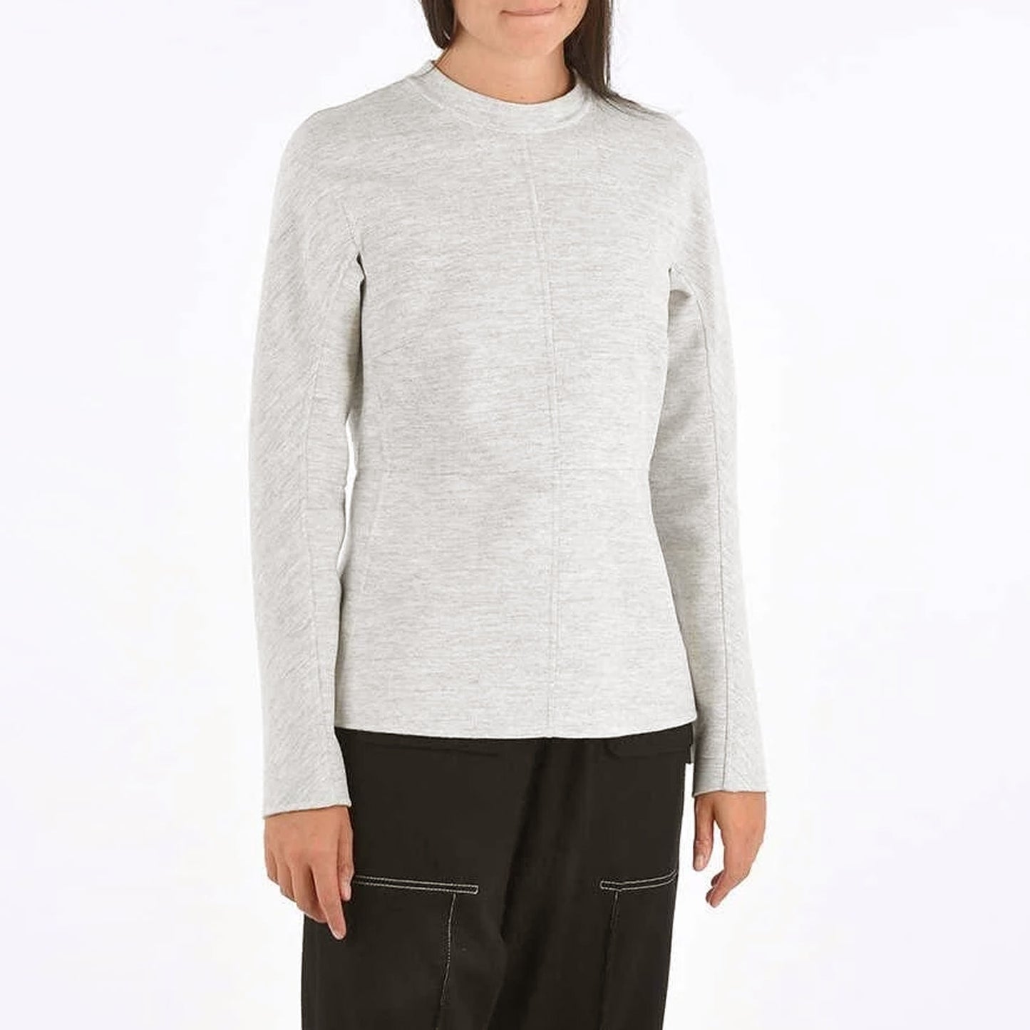 Jil Sander Grey Wool Felt Top, size 36 (fits like US 4/6)