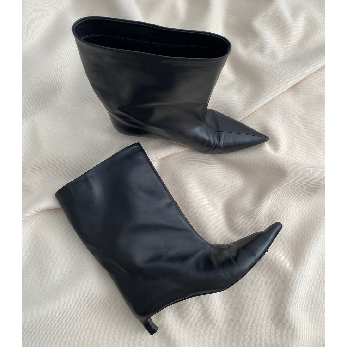 Jil Sander Pointed Toe Boots, size 39 (fits like 8.5)