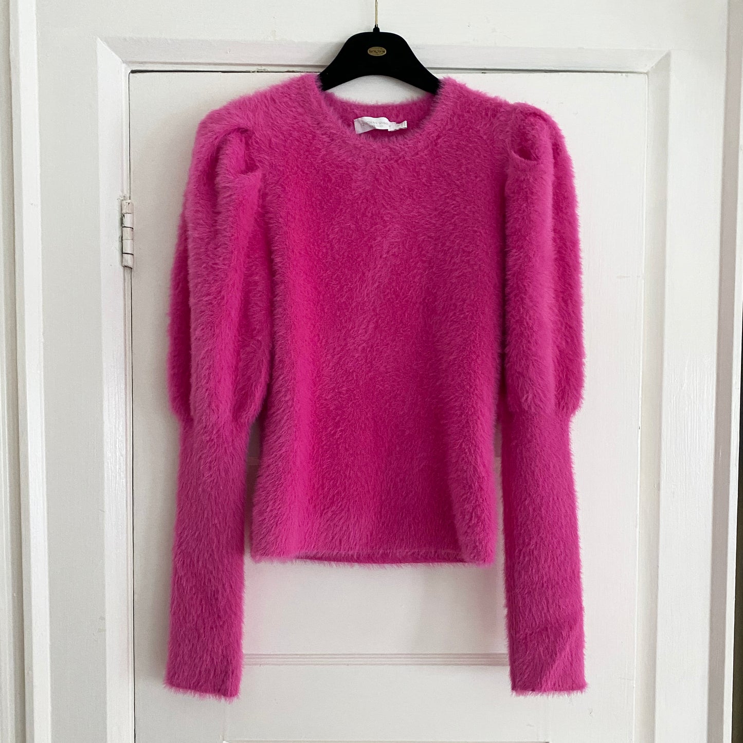 Jonathan Simkhai "Levy" Pink Mohair Sweater, size Small (Fits XS/S)