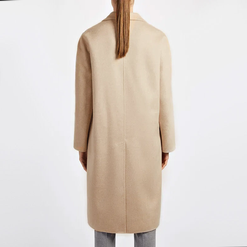 Joseph "KINO" Cashmere Coat in "Sand", size 36 (fits like a Medium)