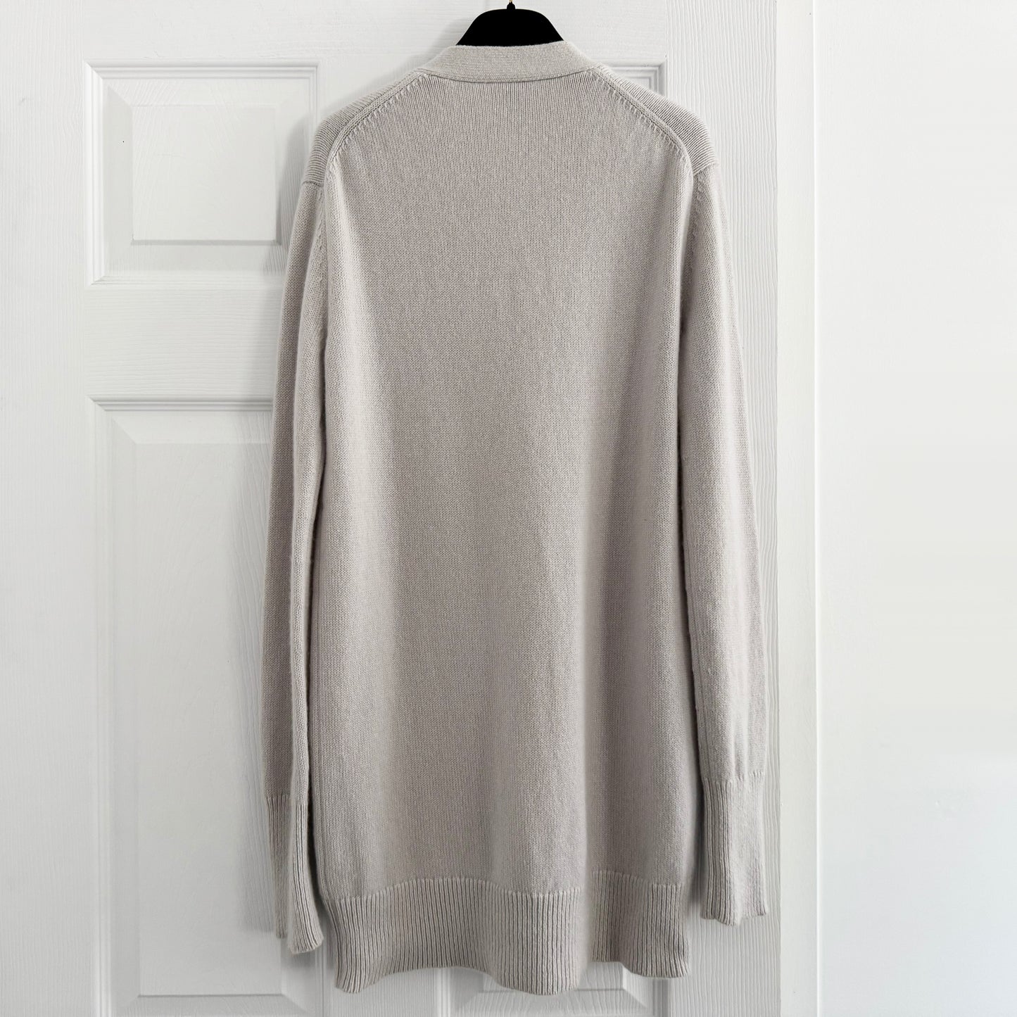 Joseph Pure Cashmere Cardigan in Silver/Grey, size XS