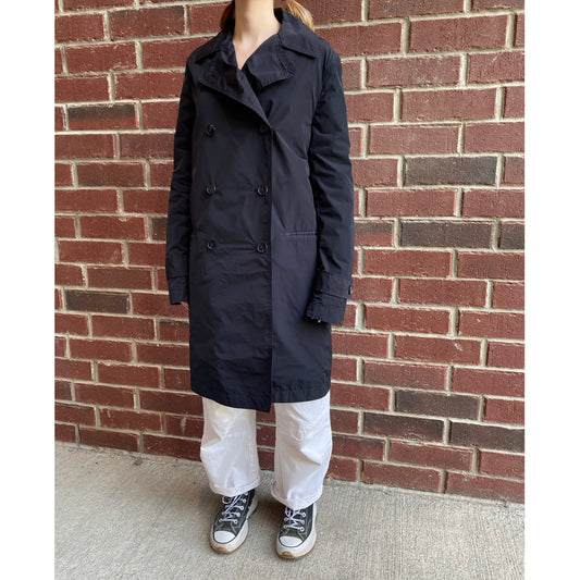 Joseph Navy Trench Coat, size 36 (fits like size 0)