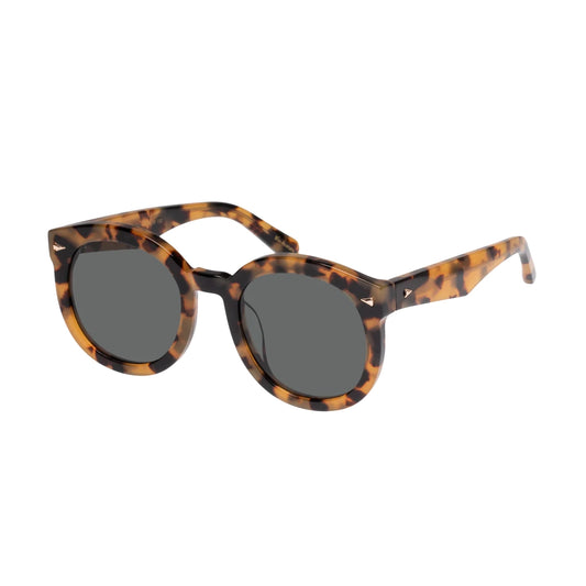 Karen Walker Super Duper Strength Sunglasses in Crazy Tort