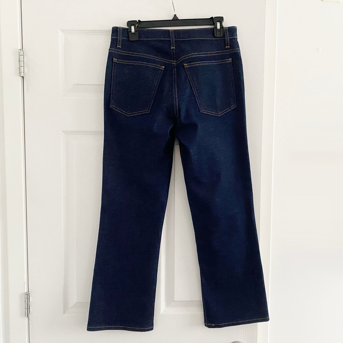 Khaite "Vivian" Jeans in Dark Denim, size 30 (fits like 28/29)