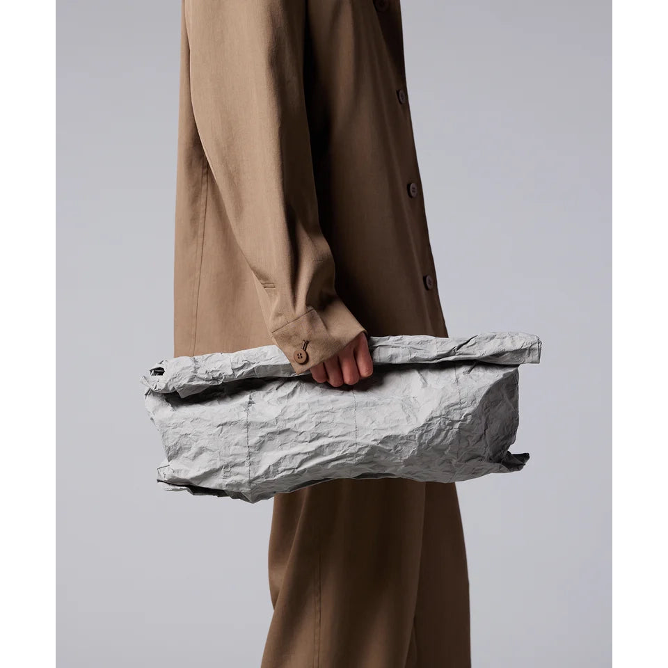 Issey Miyake "Gusha Gusha" Bag in Light Grey