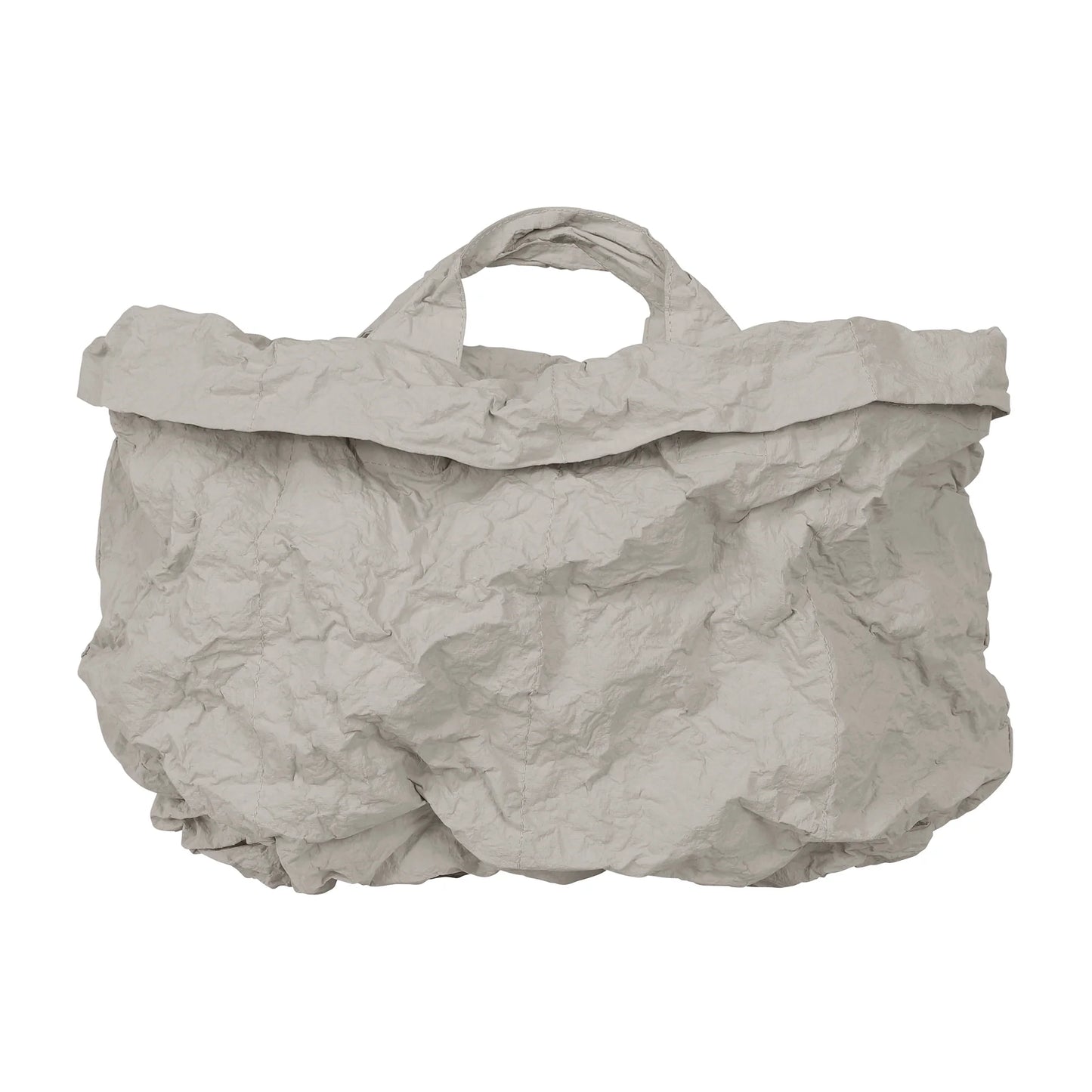 Issey Miyake "Gusha Gusha" Bag in Light Grey