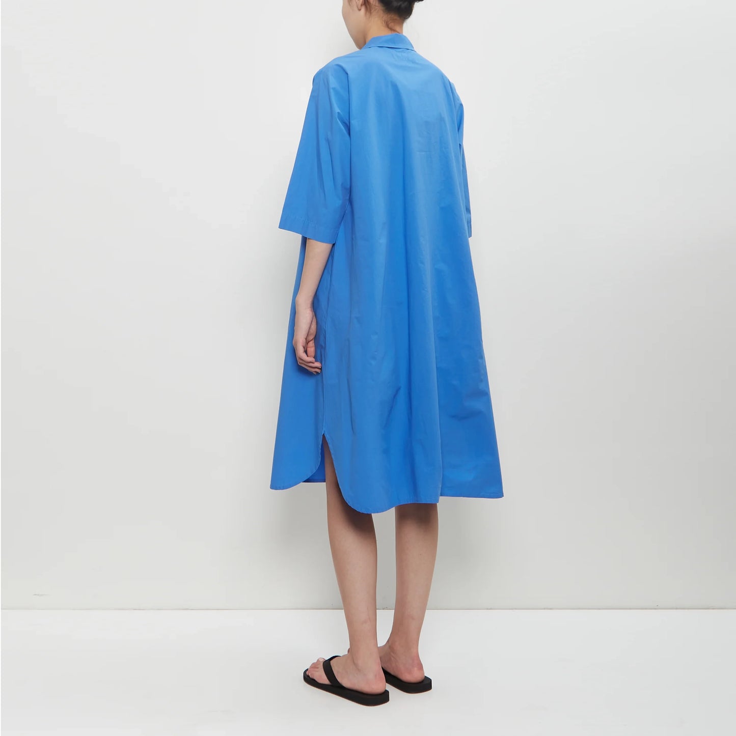 Labo Art "Abito Guazza" Dress in "Pacific" Blue, size "1" (Size Small)