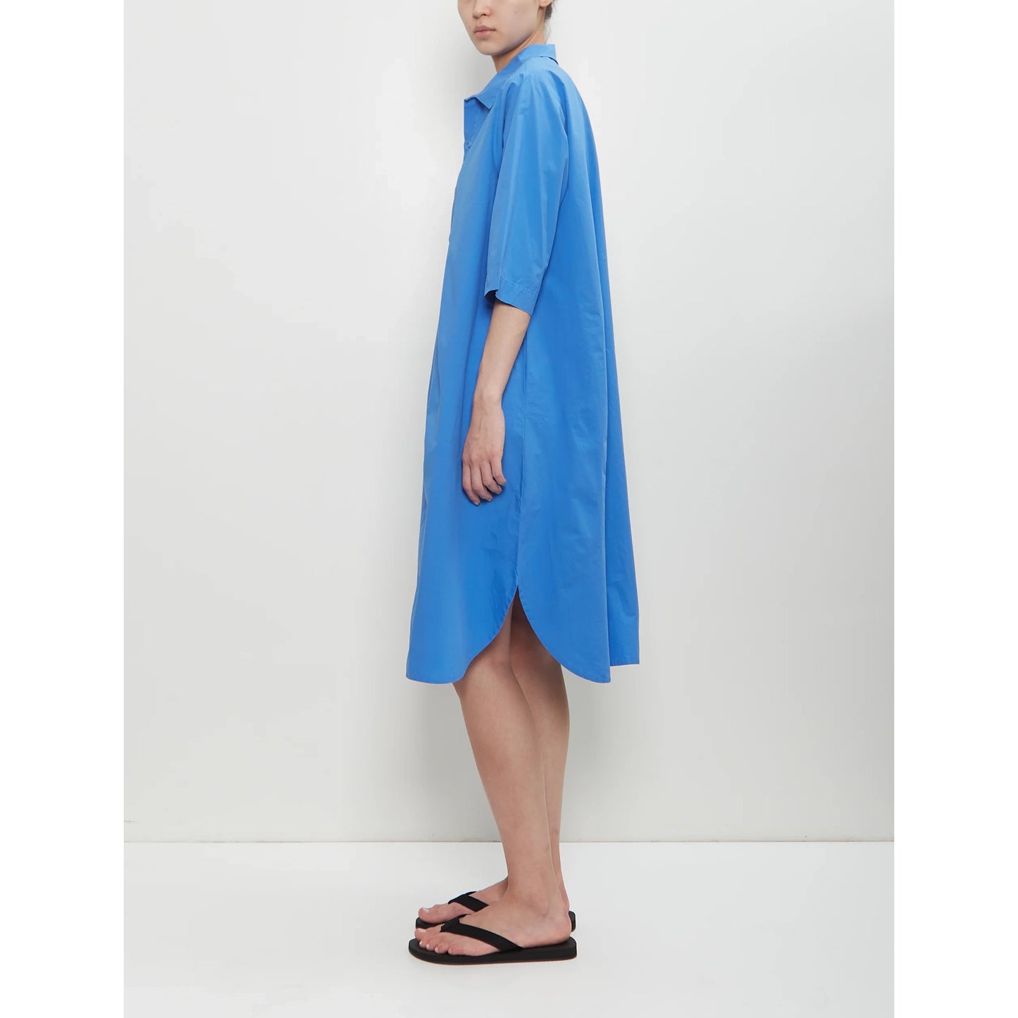 Labo Art "Abito Guazza" Dress in "Pacific" Blue, size "1" (Size Small)