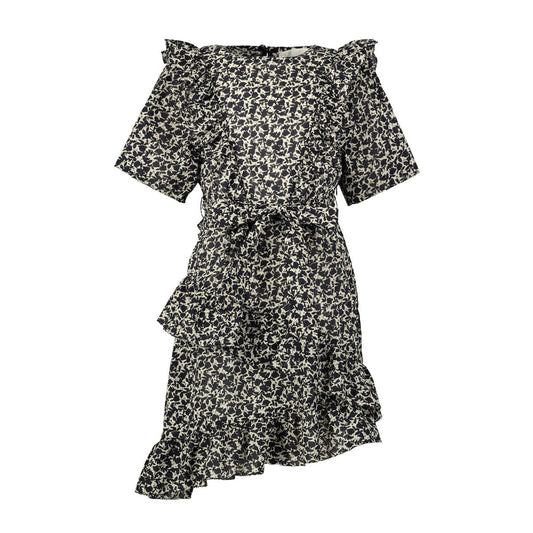 Les Coyotes de Paris printed cotton mini dress, size 18 years