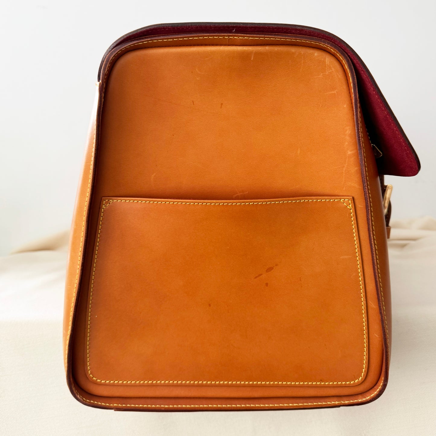 Louis Vuitton "Nubie" Weekender Bag in Leather
