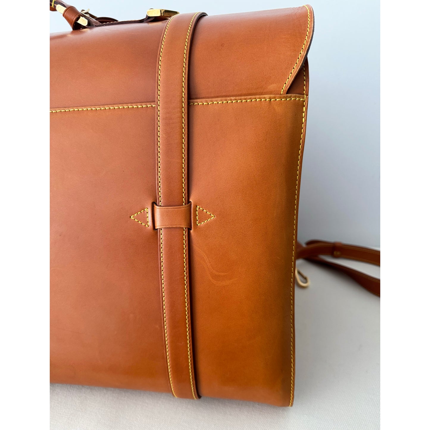 Louis Vuitton "Nubie" Weekender Bag in Leather