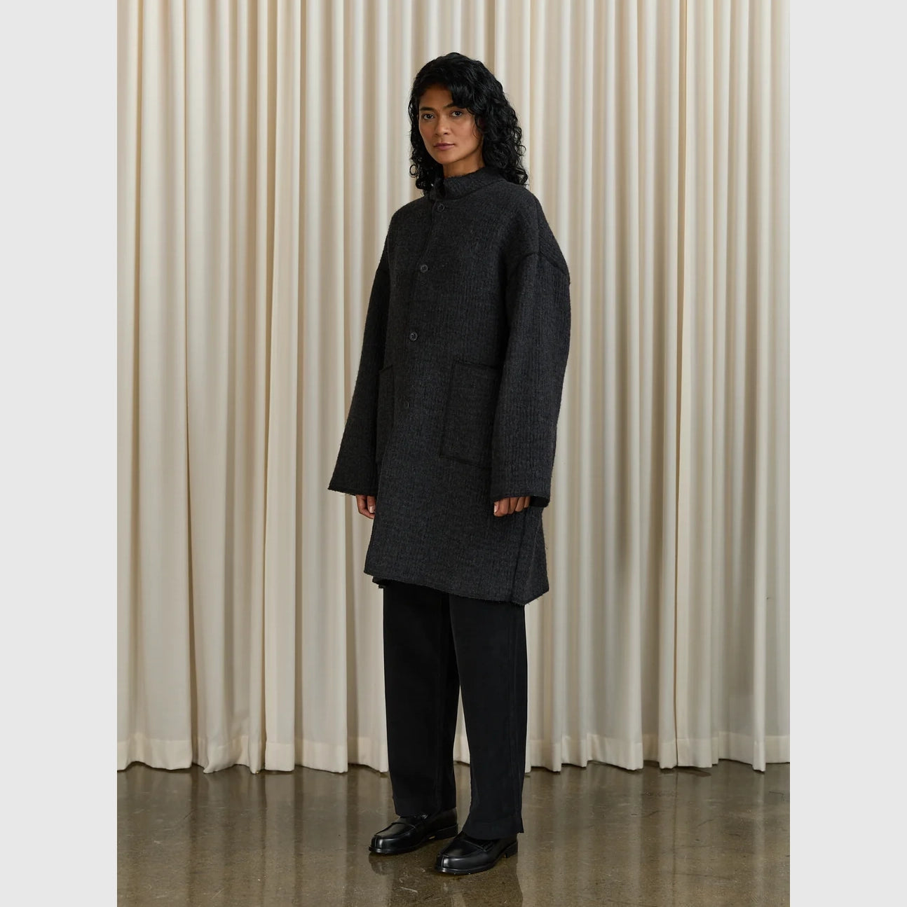 Labo Art "Frana" Coat in Grey, size "1"