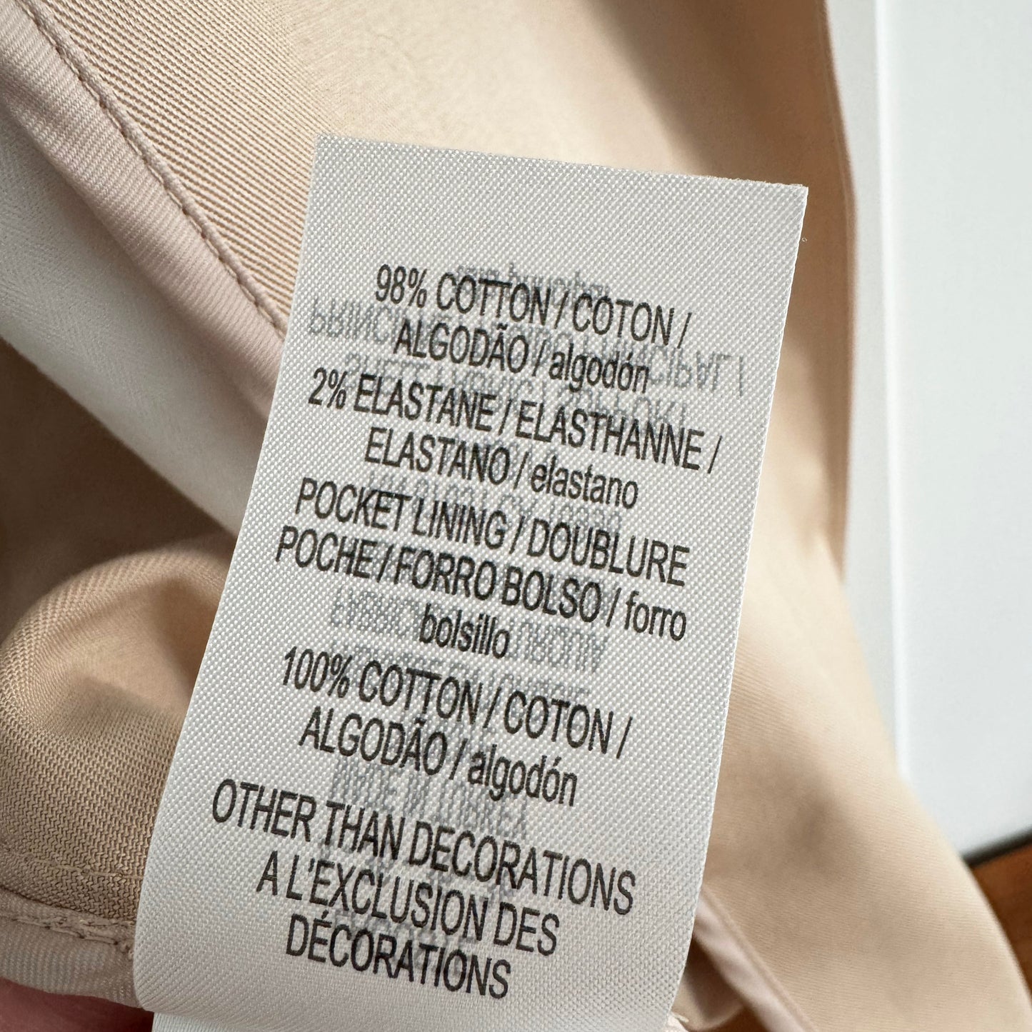 Lacoste Trench Coat, size 36/US4