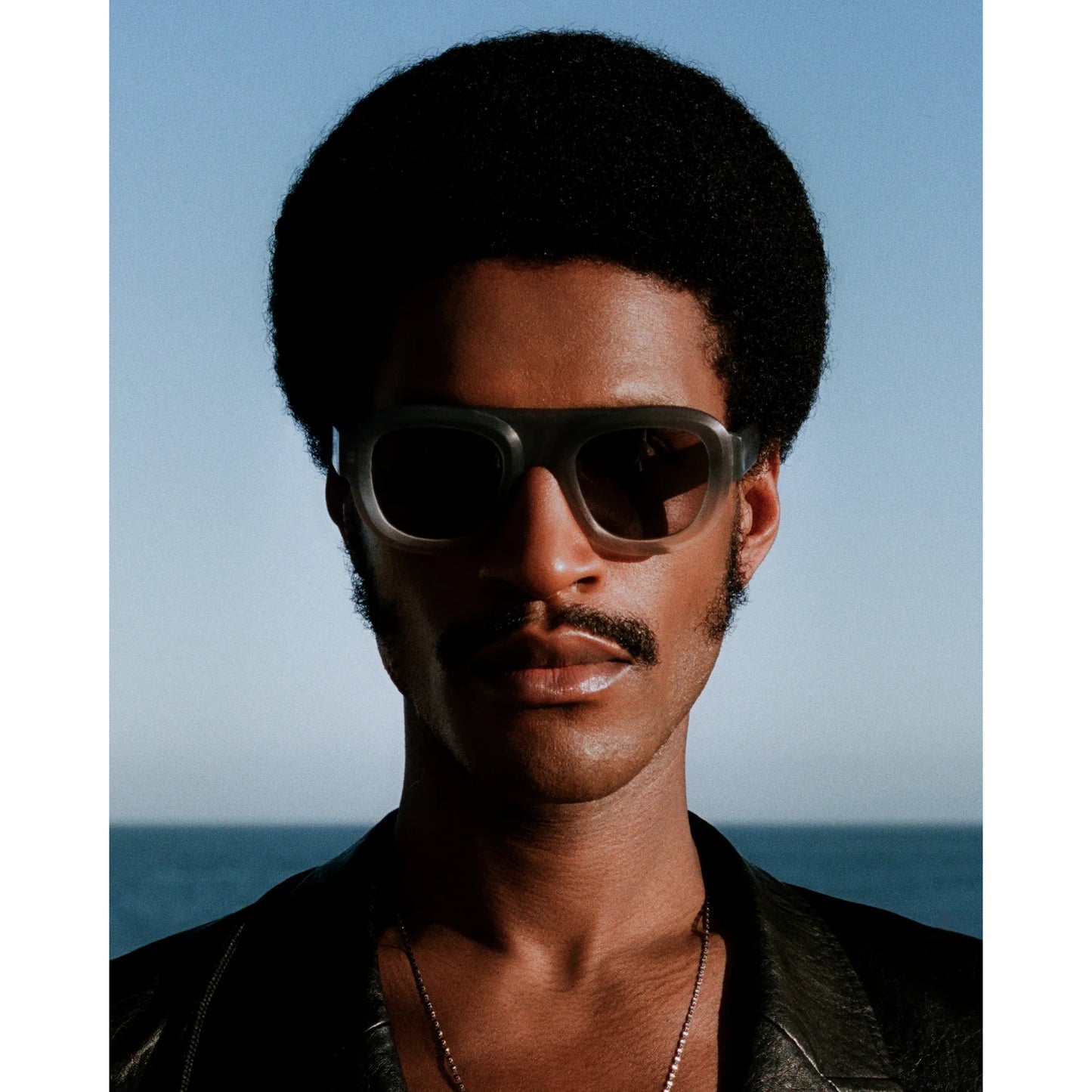 Andy Wolf "Keith" Sunglasses in Black