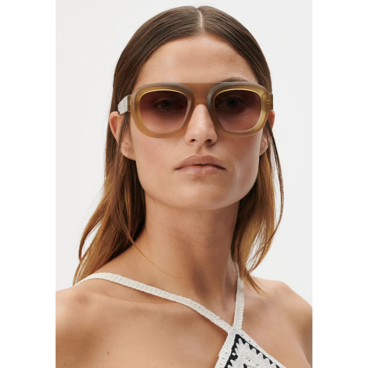Andy Wolf "Keith" Sunglasses in Black