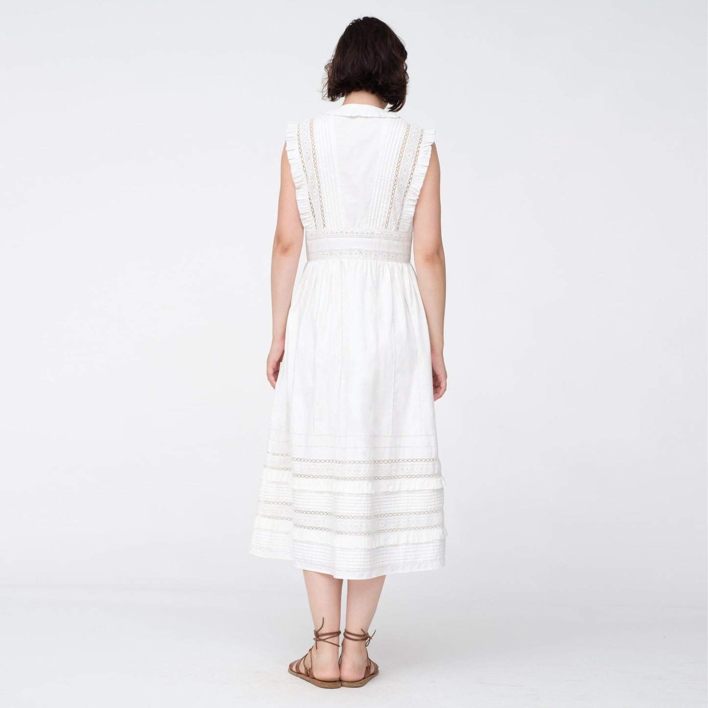 Sea New York "Lilli" Dress in White, size 8 (fits like size 6)