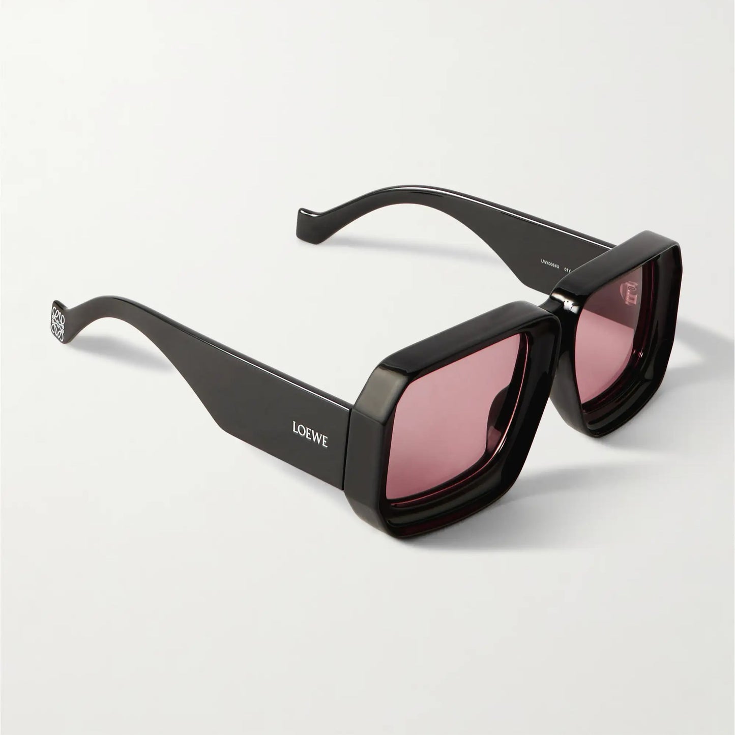 Loewe x Paula's Ibiza 'Dive In Mask' Sunglasses in "Shiny Black"