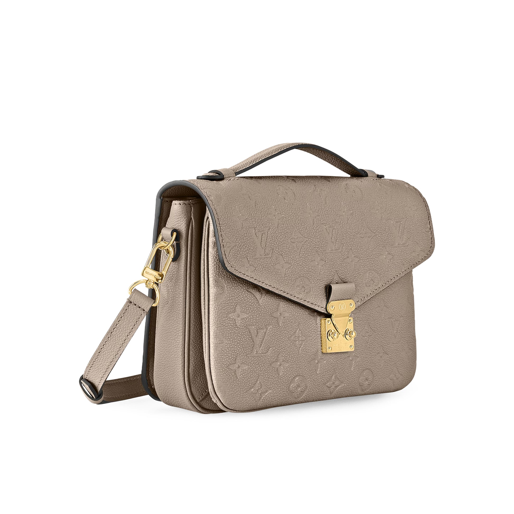 Louis Vuitton, Bags, Authentic Louis Vuitton Pochette Metis Turtledove  Tourtelle Empreinte Leather