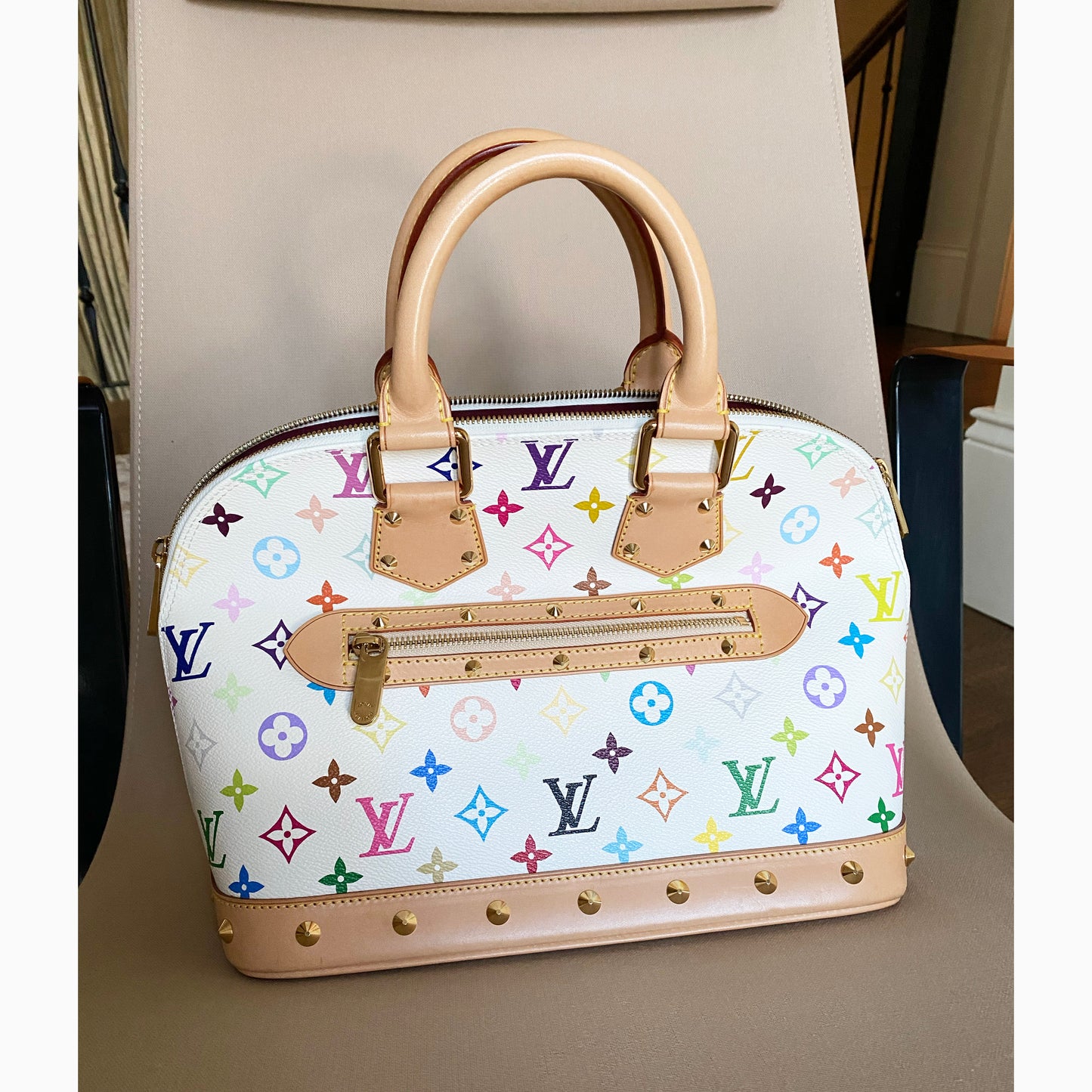 Sac Louis Vuitton x Murikami Alma PM