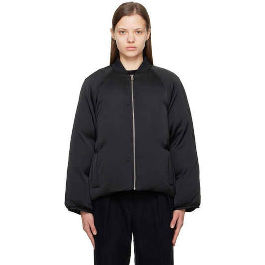 Loulou Studio "Dion" Puffer Jacket in Black, size Large