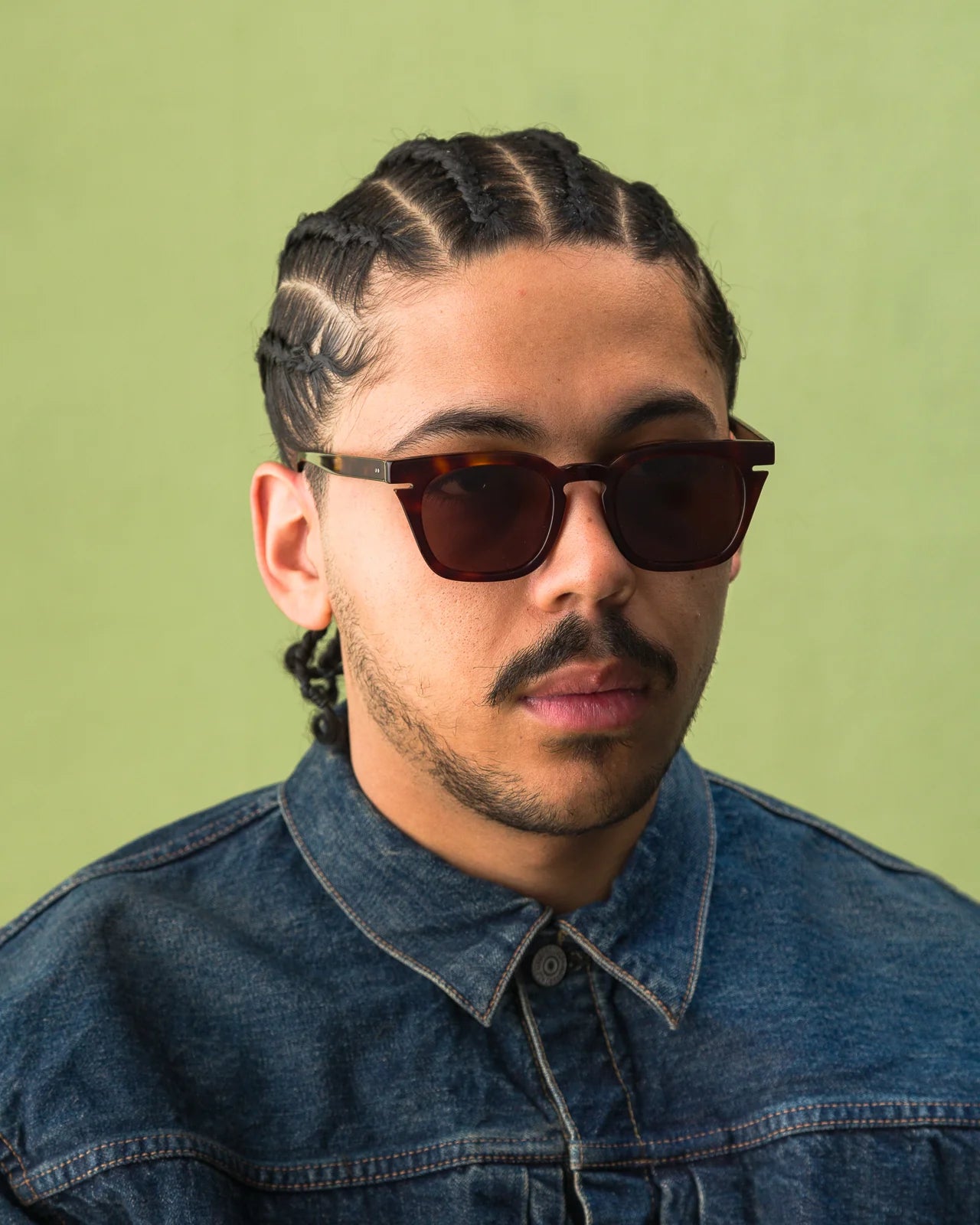 Lowercase "Roseland" Sunglasses in Smoke Grey