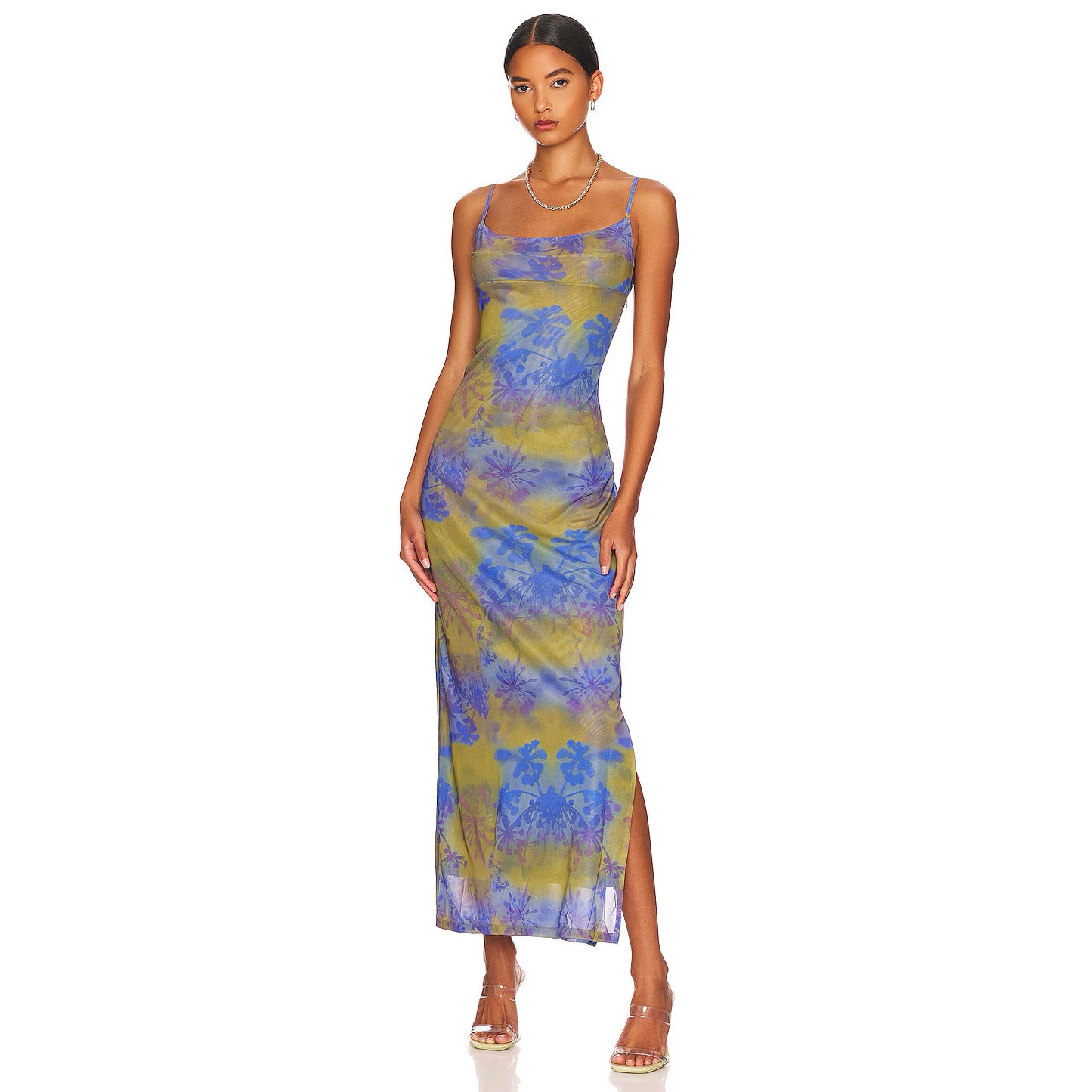 Miaou x Paloma Elsesser "Thais" Dress in "Mudd", size Medium