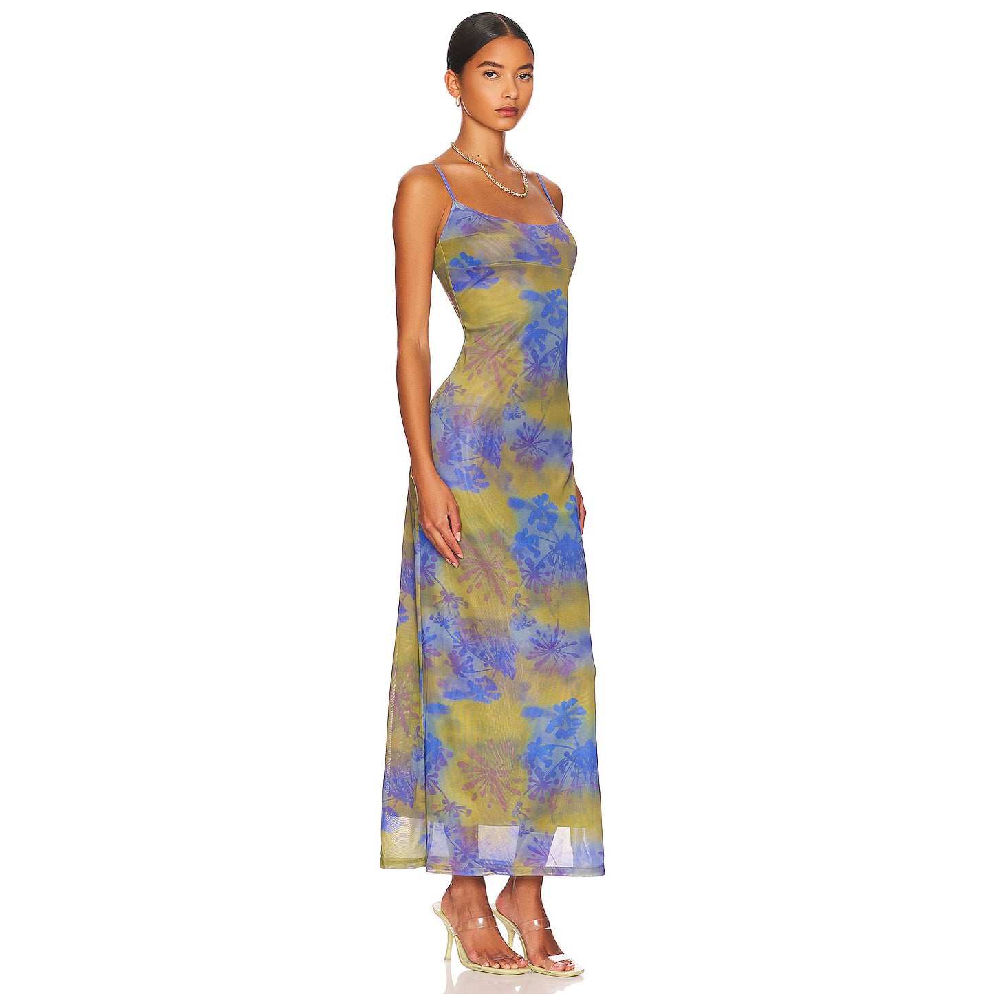 Miaou x Paloma Elsesser "Thais" Dress in "Mudd", size Medium