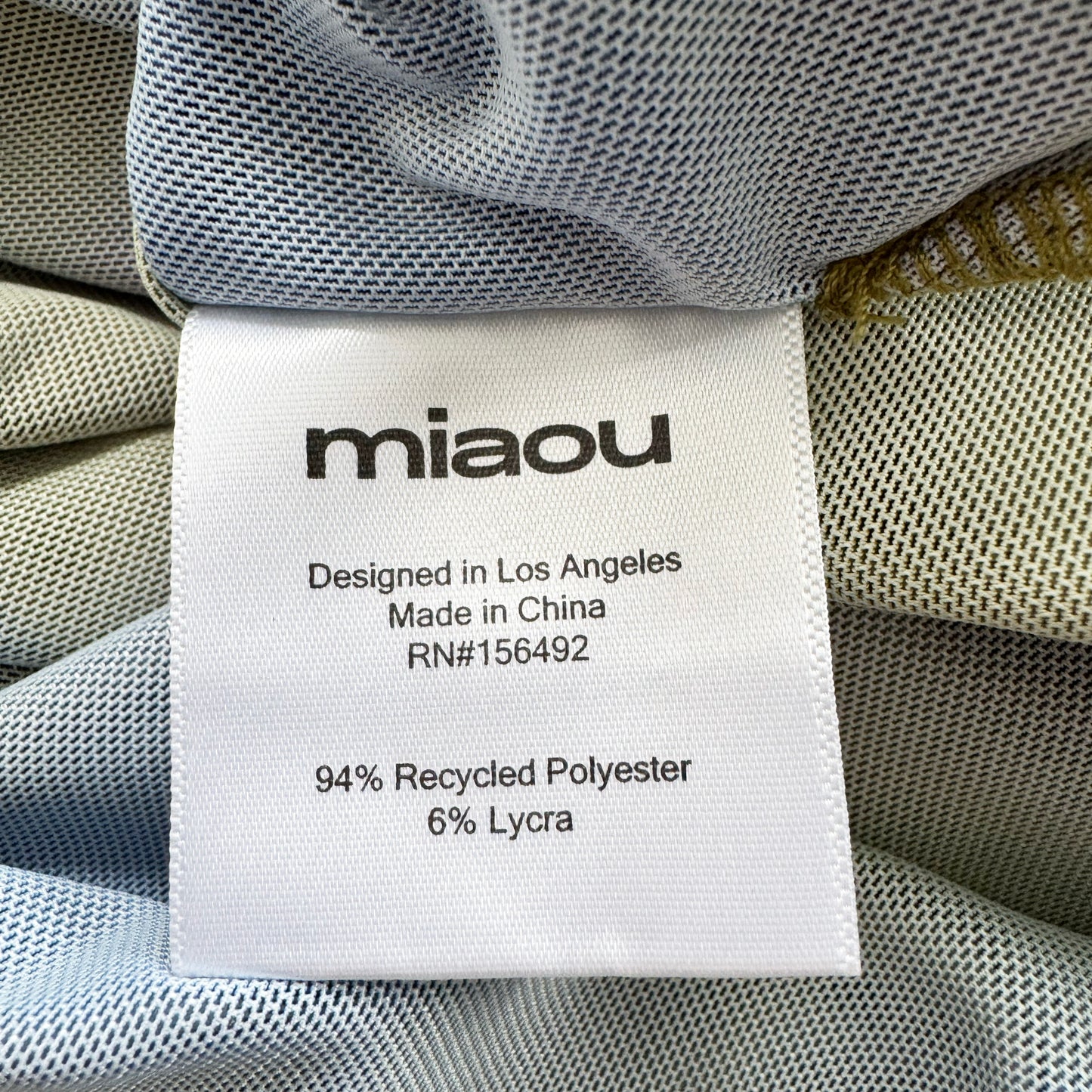 Miaou x Paloma Elsesser "Thais" Dress in "Mudd", size Medium