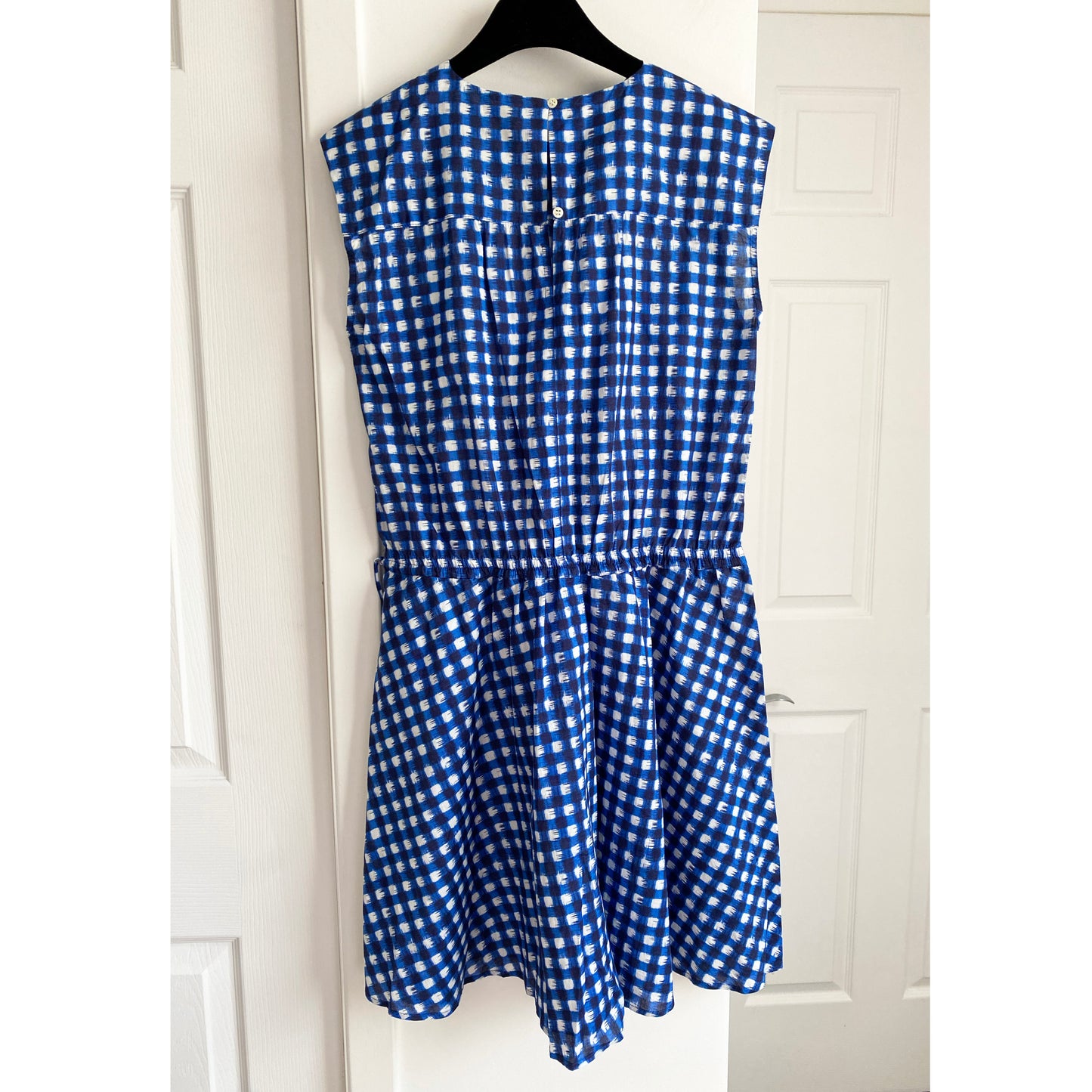 Robe à carreaux vichy bleu Maan, taille 14 ans