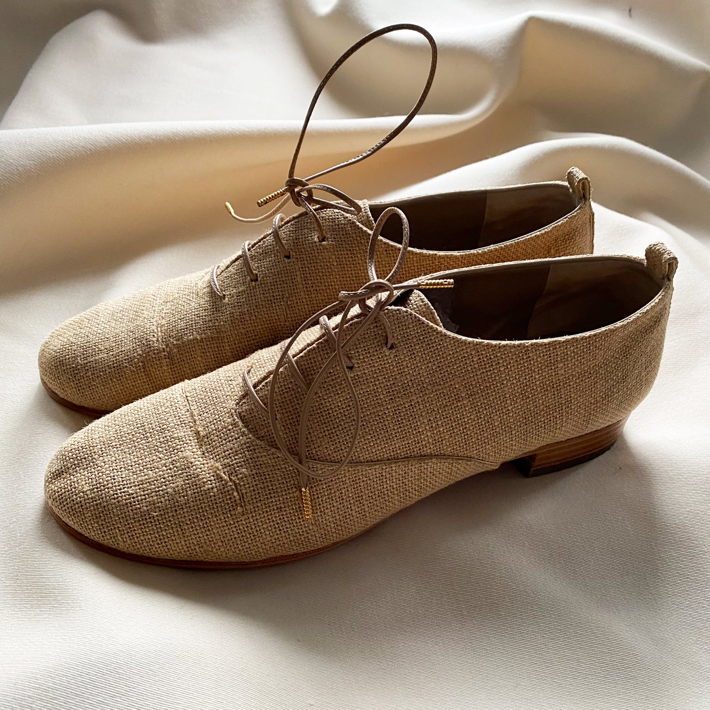 Marc Jacobs Raffia Oxfords, size 42 (fits lik a 10/10.5)