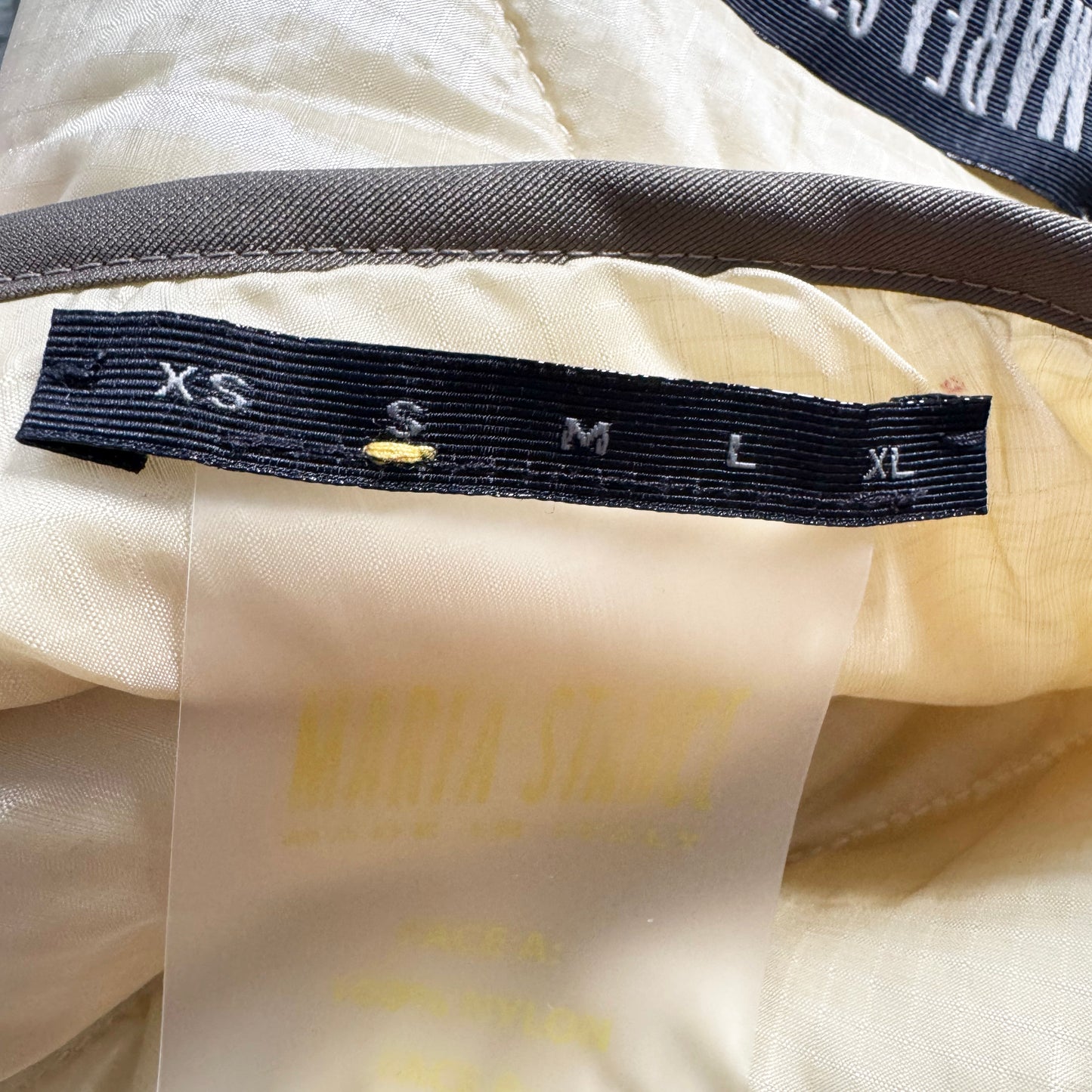 Marfa Stance Jacket w Hood + Fur Collar in Green, size Small