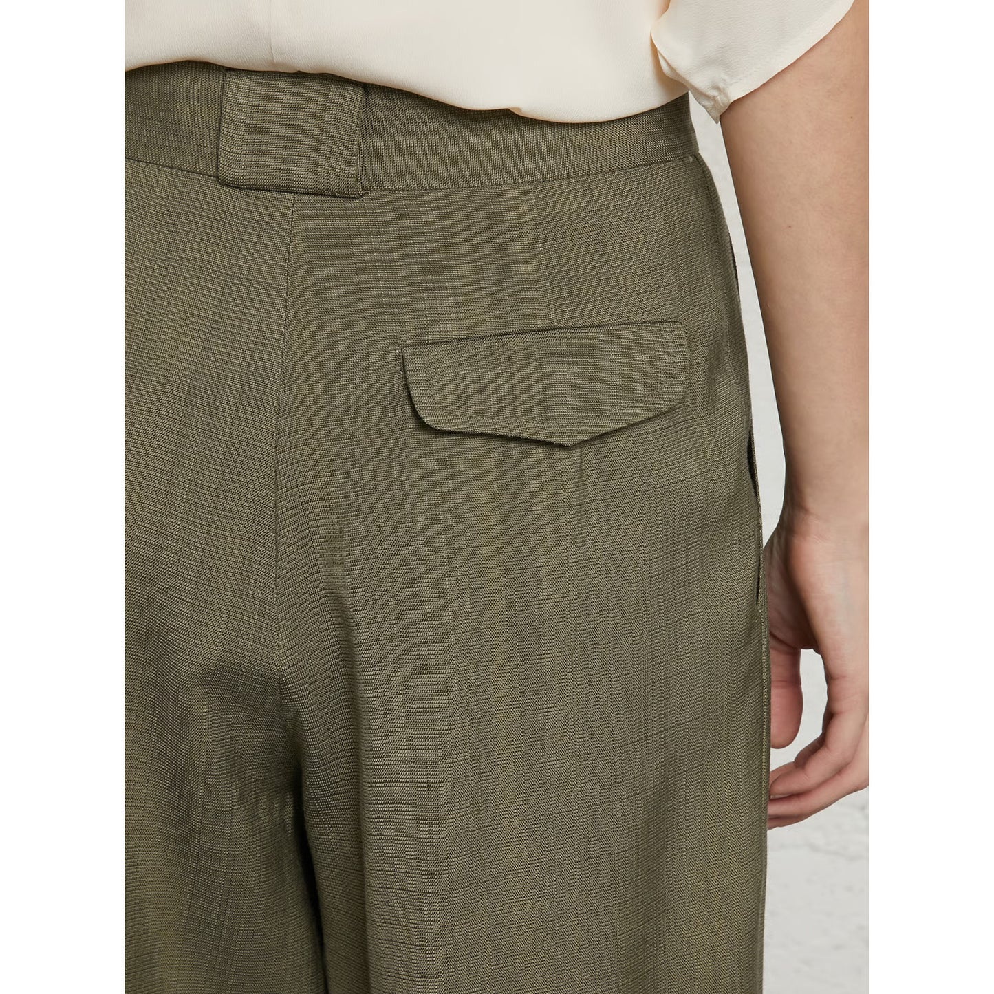 Margaux Lonnberg "Argo" Pant in Khaki, size 38