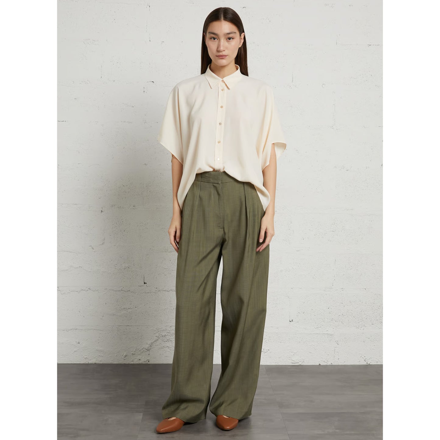 Margaux Lonnberg "Argo" Pant in Khaki, size 38
