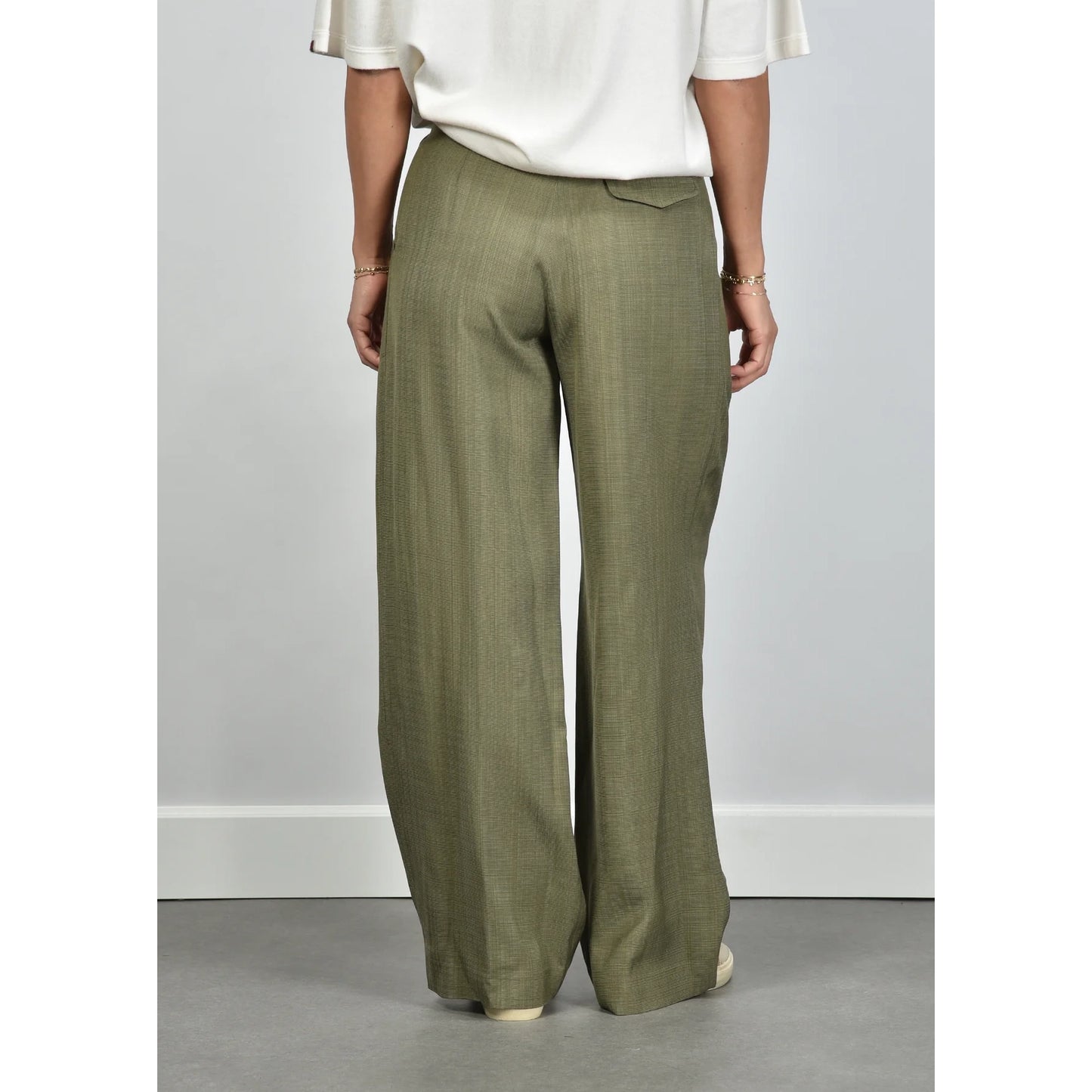 Margaux Lonnberg "Argo" Pant in Khaki, size 38