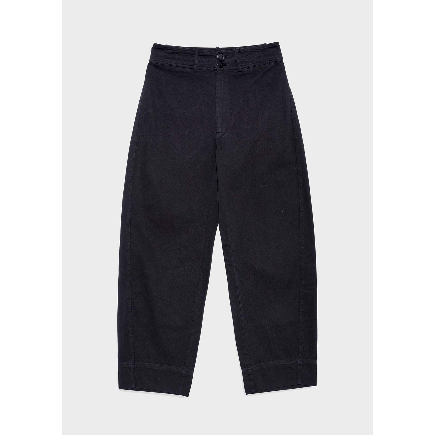 Apiece Apart Mari Barrel Pants in Black, size 2