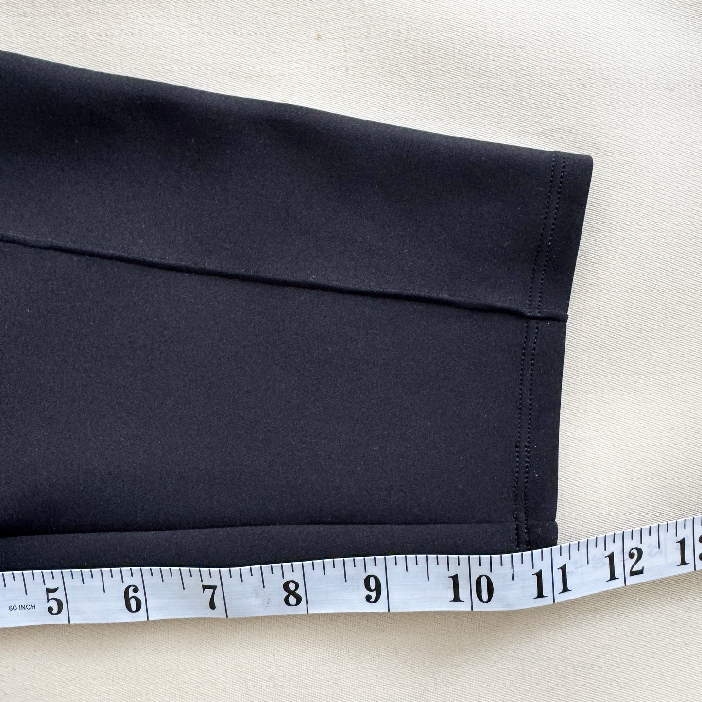 Maria McManus Recycled Nylon Bike Shorts in Black, size XS (fits XXS)