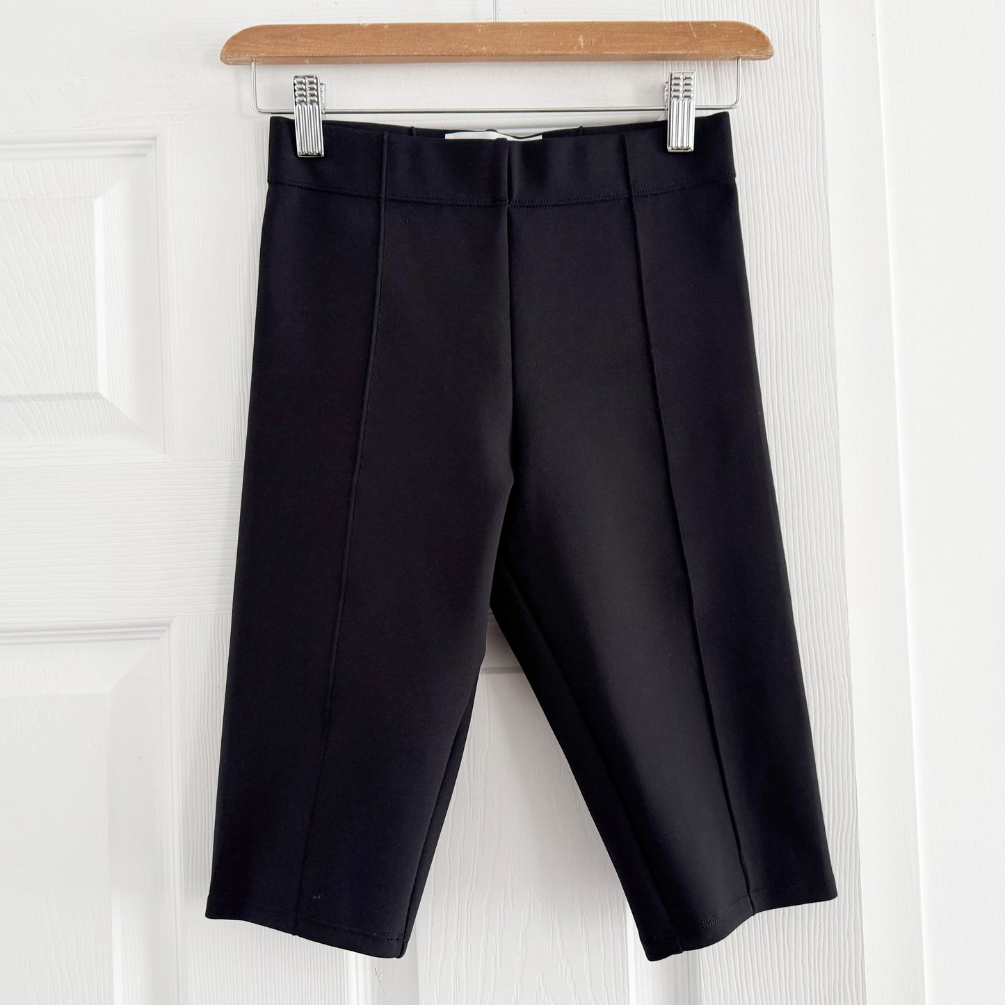 Maria McManus Recycled Nylon Bike Shorts in Black, size XS (fits XXS)
