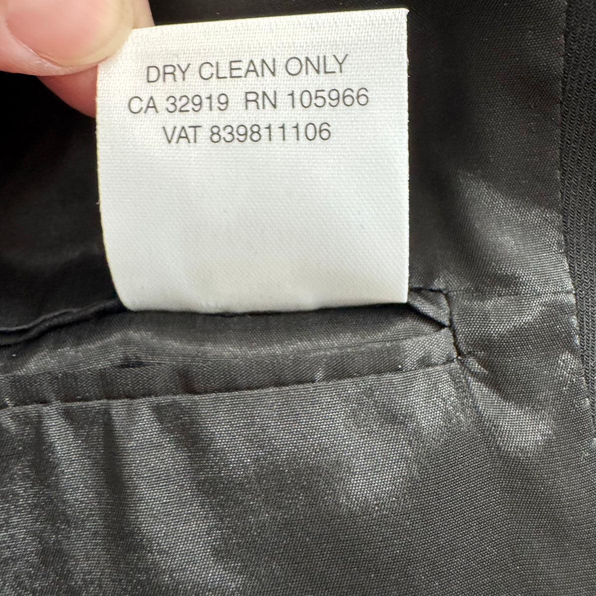 Marlowe Skirt Suit in Black, size 44IT