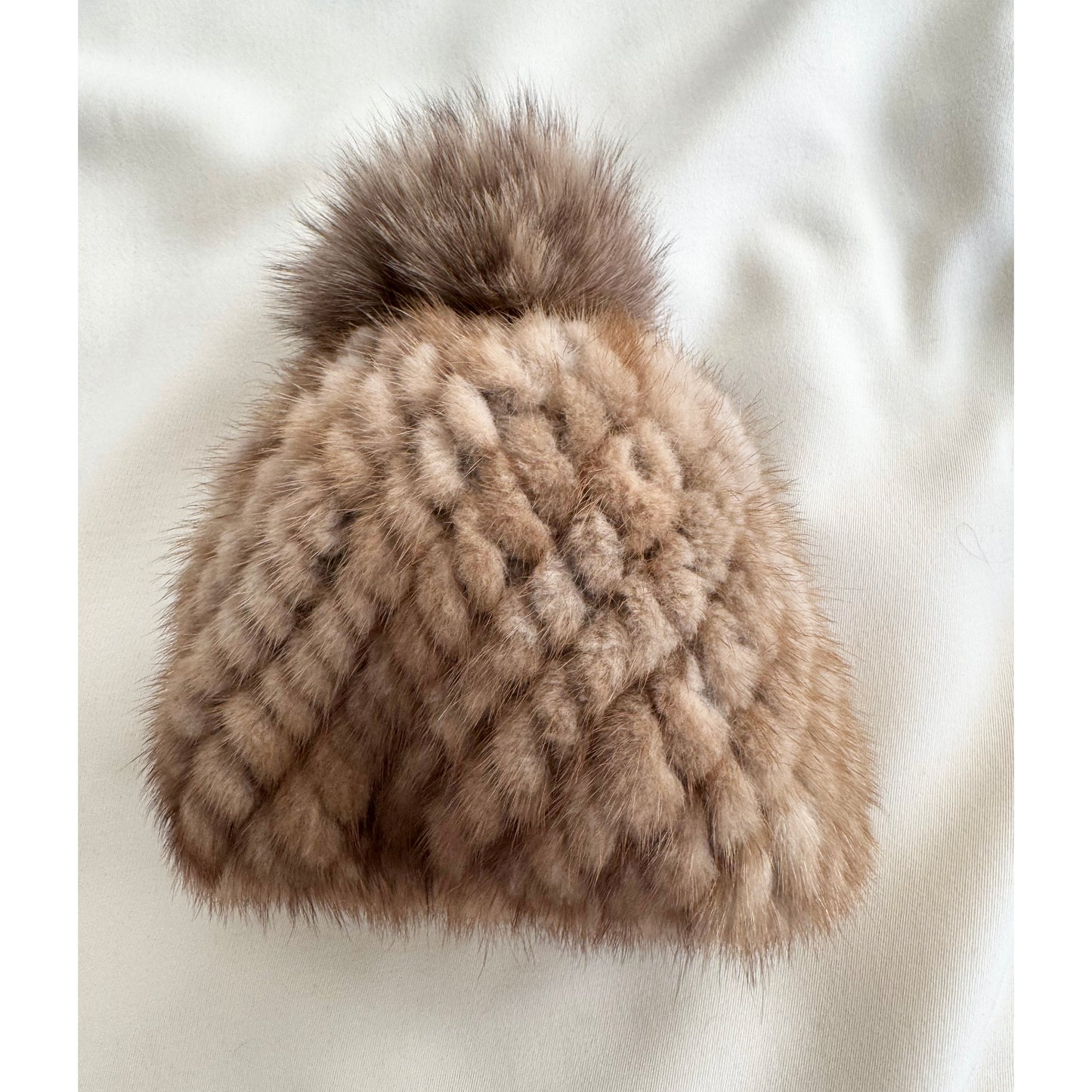 Max Mara "Delia" Mink Fur Beanie
