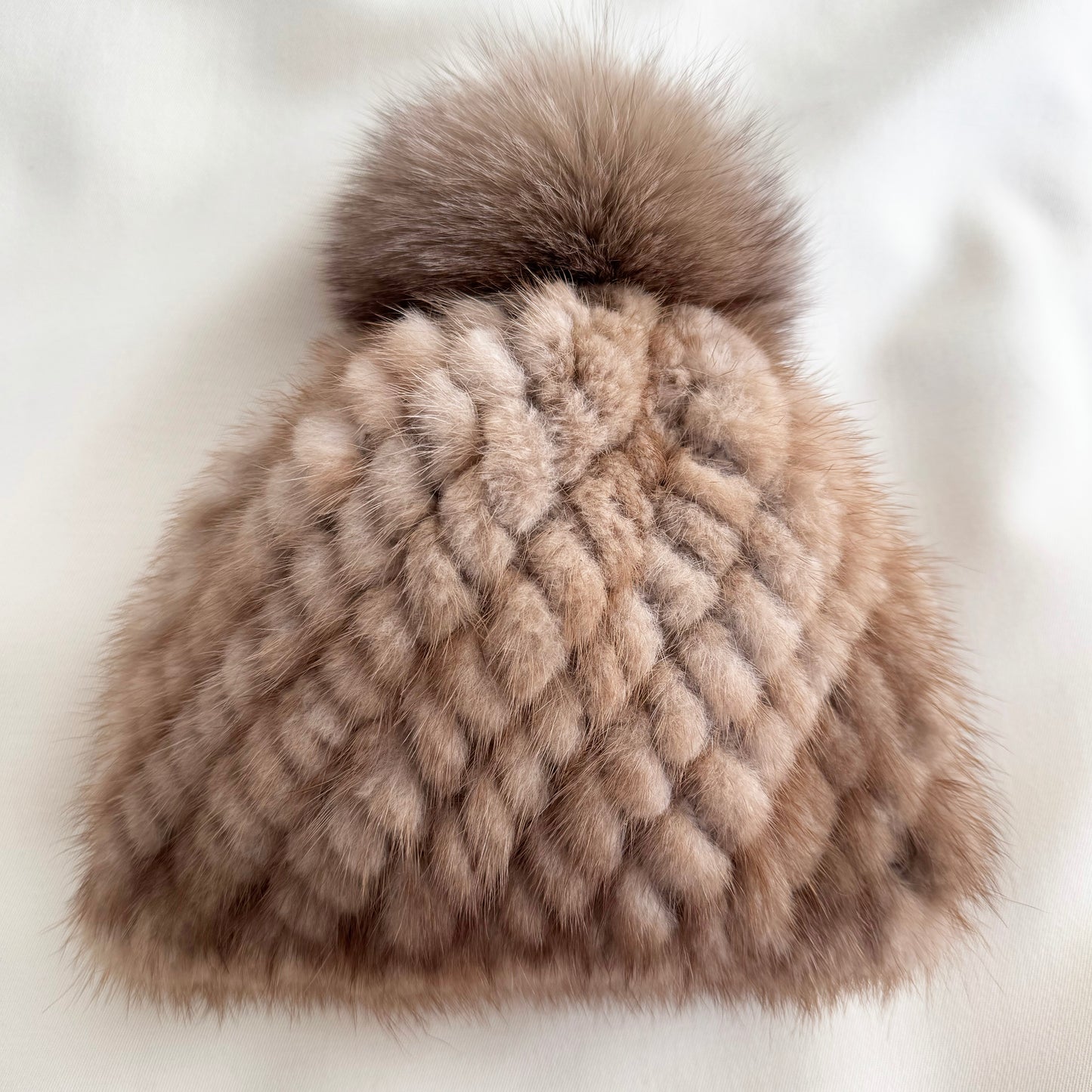 Max Mara "Delia" Mink Fur Beanie