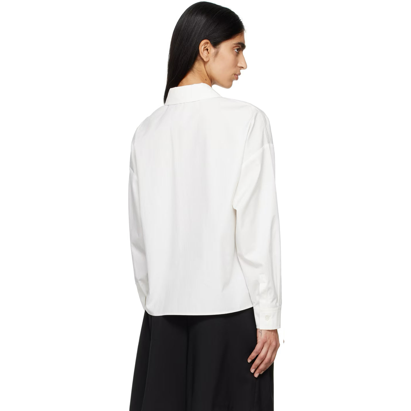 Weekend Max Mara "Carter" Shirt in White, size 8US